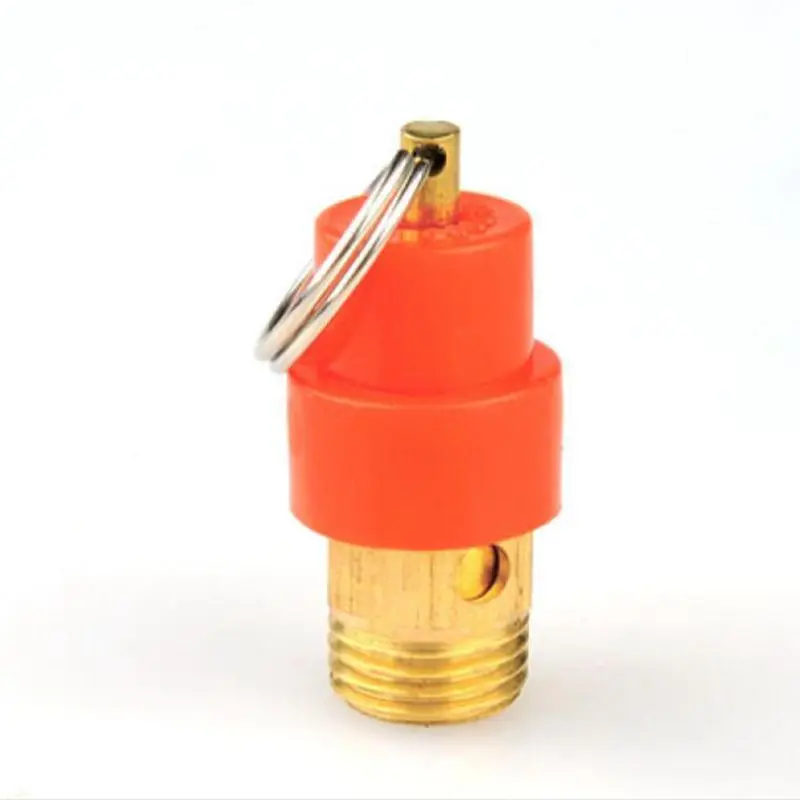

1/4" BSP Male Thread 0.8 MPa Brass Air Compressor Safety Relief Valve Pressure Switch Pop-off Valve Release Valves