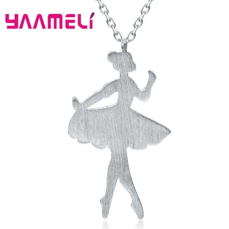 Милые подарки на день рождения из стерлингового серебра 925 пробы для балета