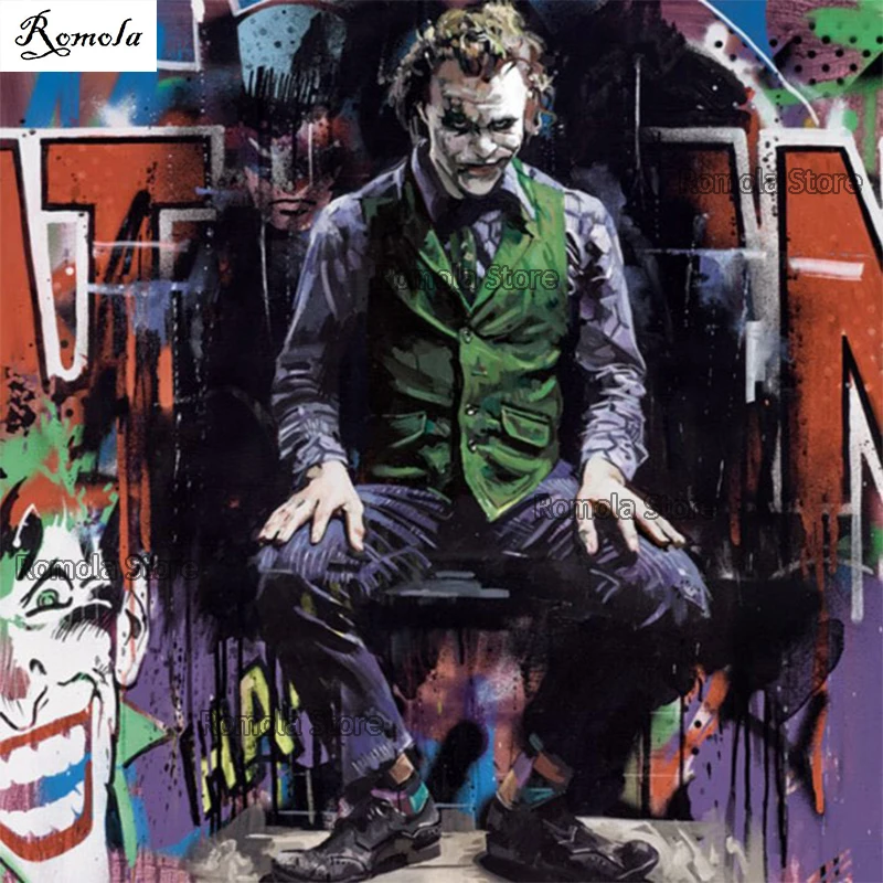 Клоун человек кукольный жемчуг полный квадратный/круглый 5D DIY алмазная вышивка