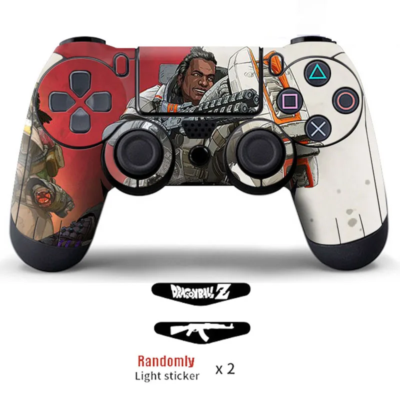 Для беспроводного контроллера PS4 Виниловая наклейка защитный чехол для геймпада