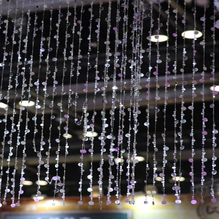 Серебряная блестящая занавеска для свадьбы высотой 1 8 м свадебные блестящие