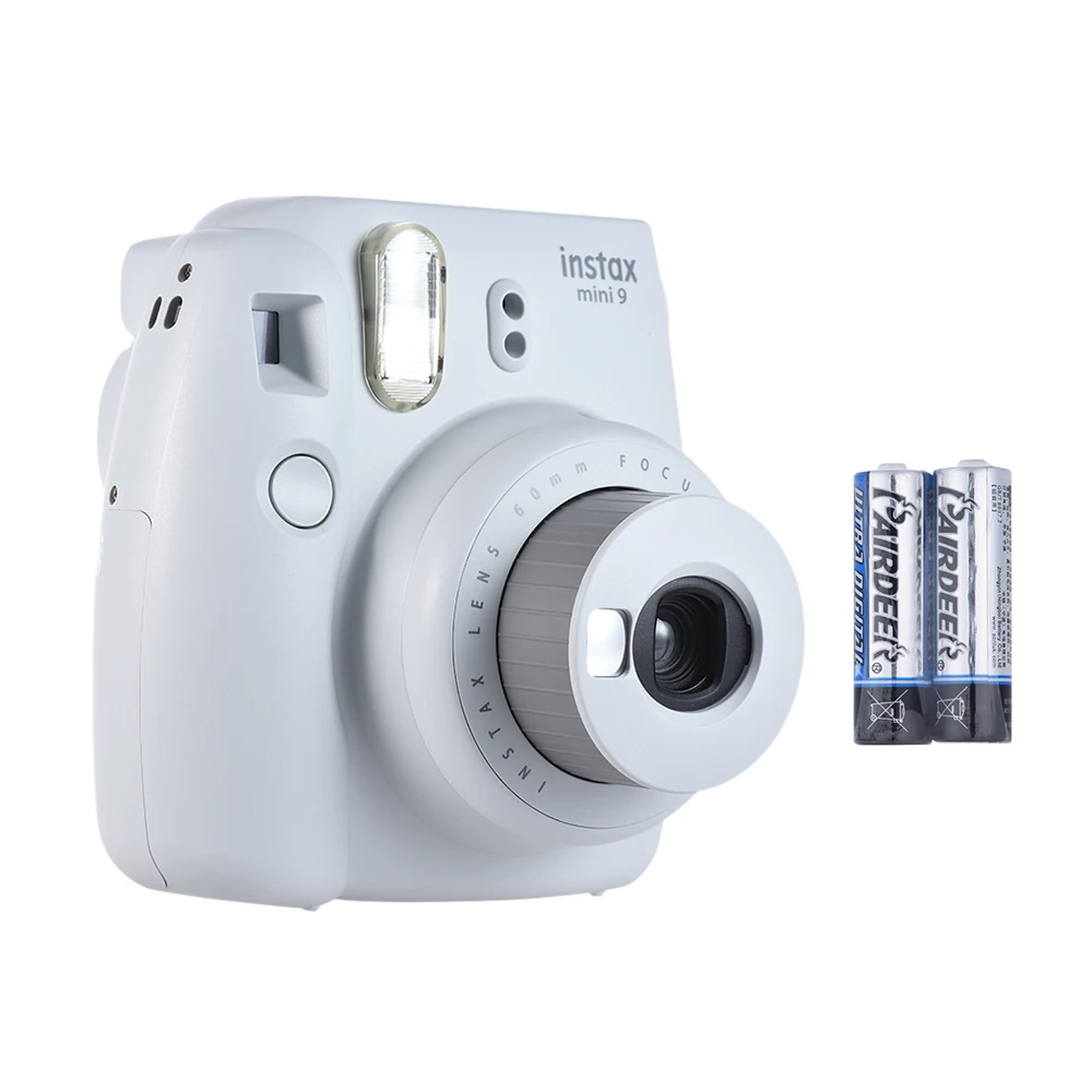 Пленка для камеры Fujifilm Instax Mini 9 Instant 5 цветов с зеркалом для селфи 2* Батарея Upgrated Mini 8 для Fujifilm Instax Mini