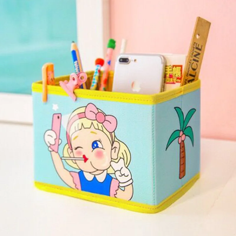Sky Blue Bentoy, косметичка для девочек, для макияжа, для дома, коробка для хранения, студенческий пенал, функция, милый, милый, Япония, Корея, косметический чехол для женщин - Цвет: Sky Blue