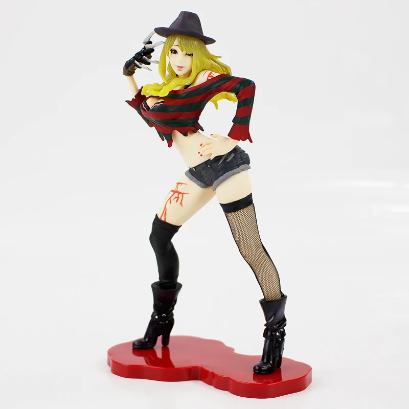 Фредди против Джейсона фигурки воорхей Памела кошмар на Elm Street Freddy Krueger Friday 13th Horror Bishoujo модель игрушки
