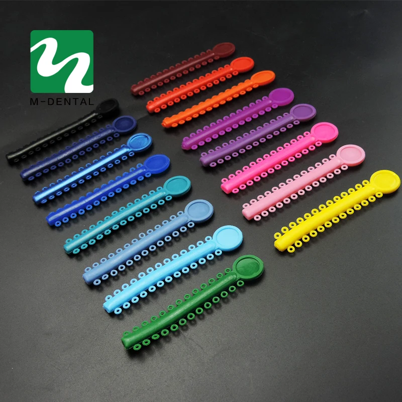 40 шт. пластмассовые эластичные ленты для отбеливания зубов| |