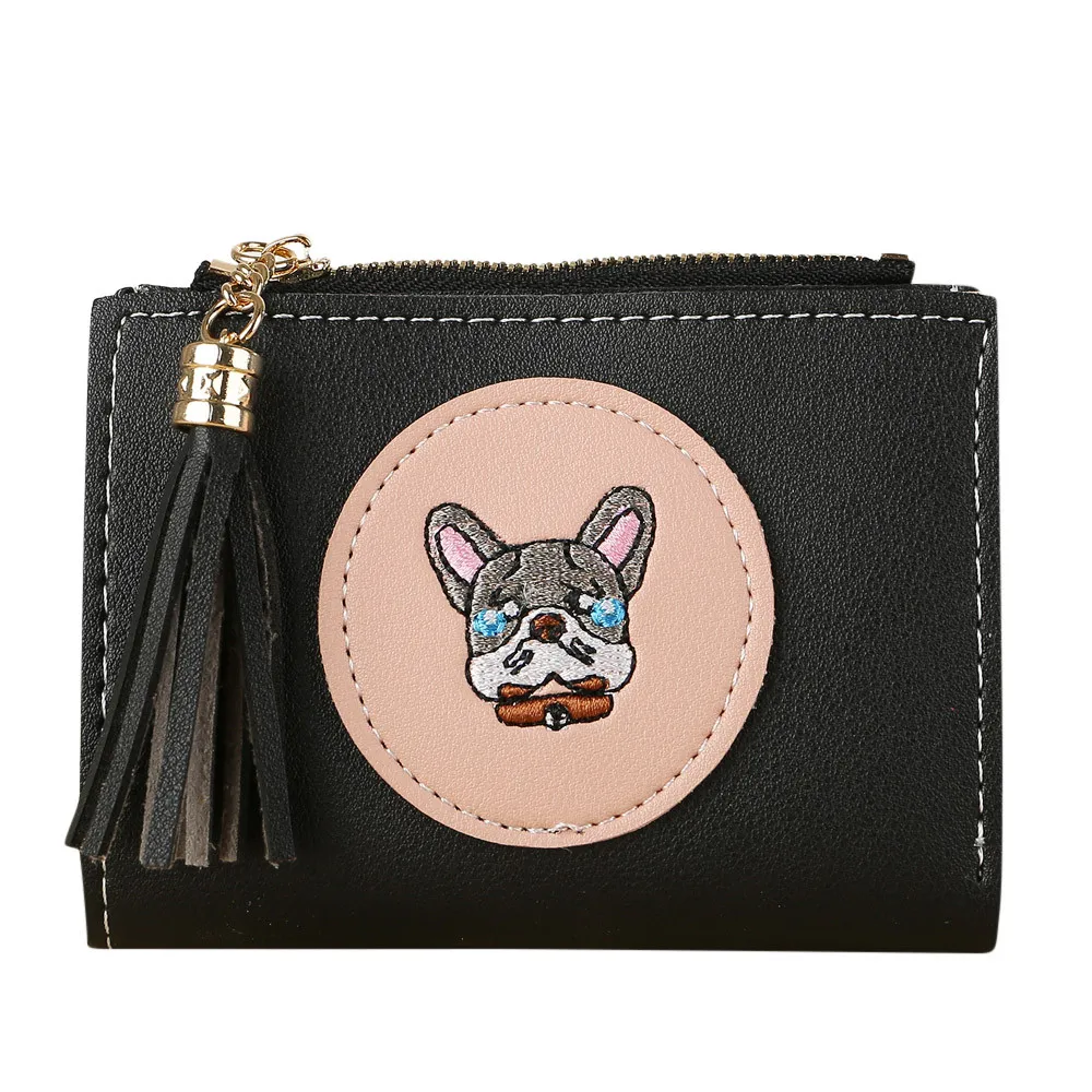 MOLAVE кошельки и держатели на молнии женские Новые короткие простые ретро сумки с