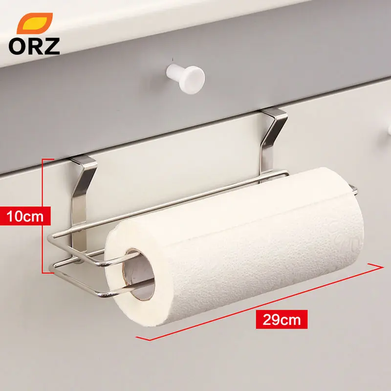 Держатель для салфеток из нержавеющей стали Кухонное туалетное полотенце ванной