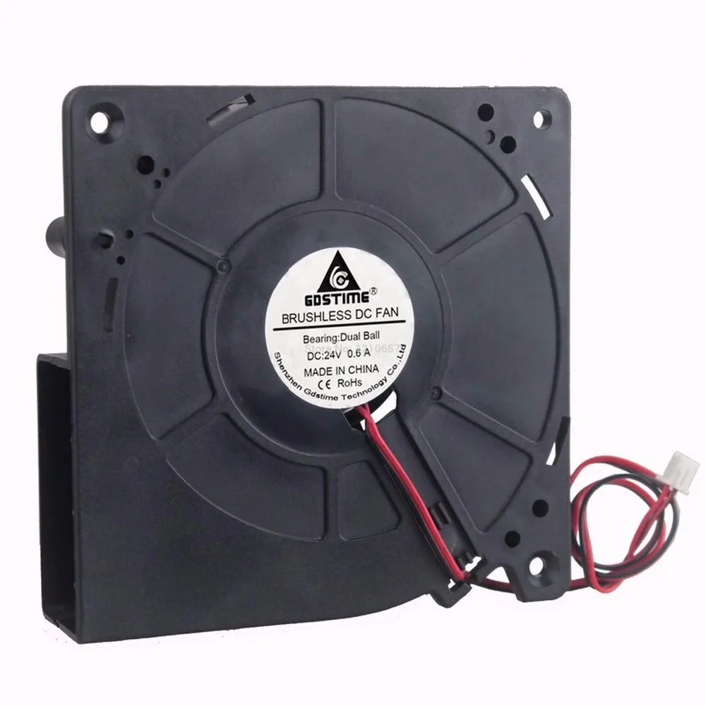 1 шт. Gdstime бесщеточный DC 120x32 мм 12 см 12032 24 В 2Pin шарикоподшипник Вентилятор охлаждения