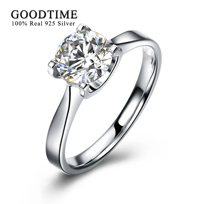 

925 Sterling Silver Ring Wedding Band anniversary Ring Zirconia Wholesale Rings 2016 Fashion Jewelry for Women Gifts GTR021