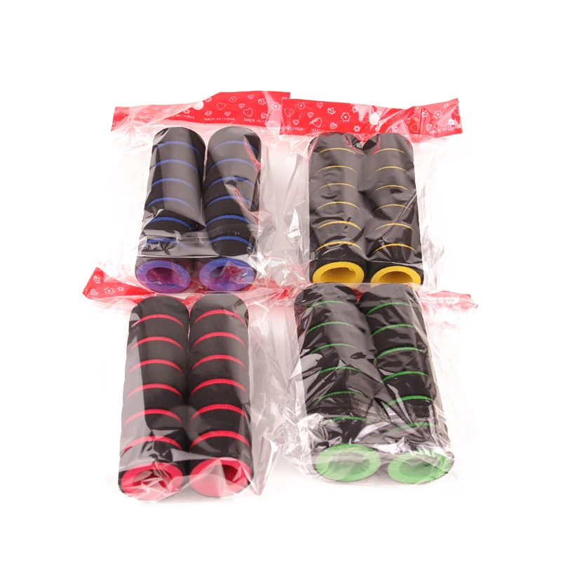 8 шт/4 пары долговечная губка противоскользящая анти-пот MTB Упоры для рук на руль