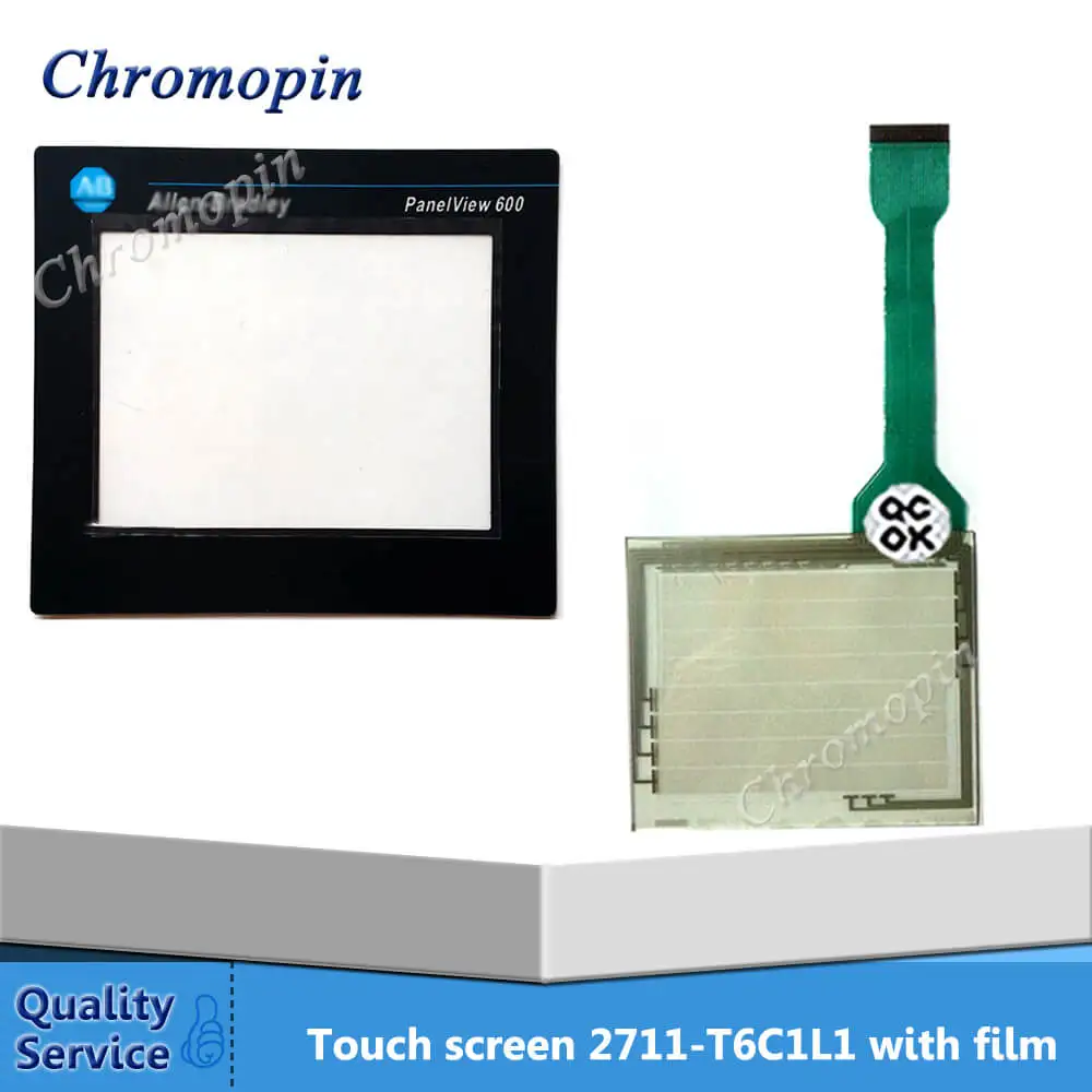 Сенсорный экран для AB 2711-T6C1L1 2711-T6C9L1 2711-T6C8L1 2711-T6C10L1, стандарт PanelView 600 с верхним слоем спереди