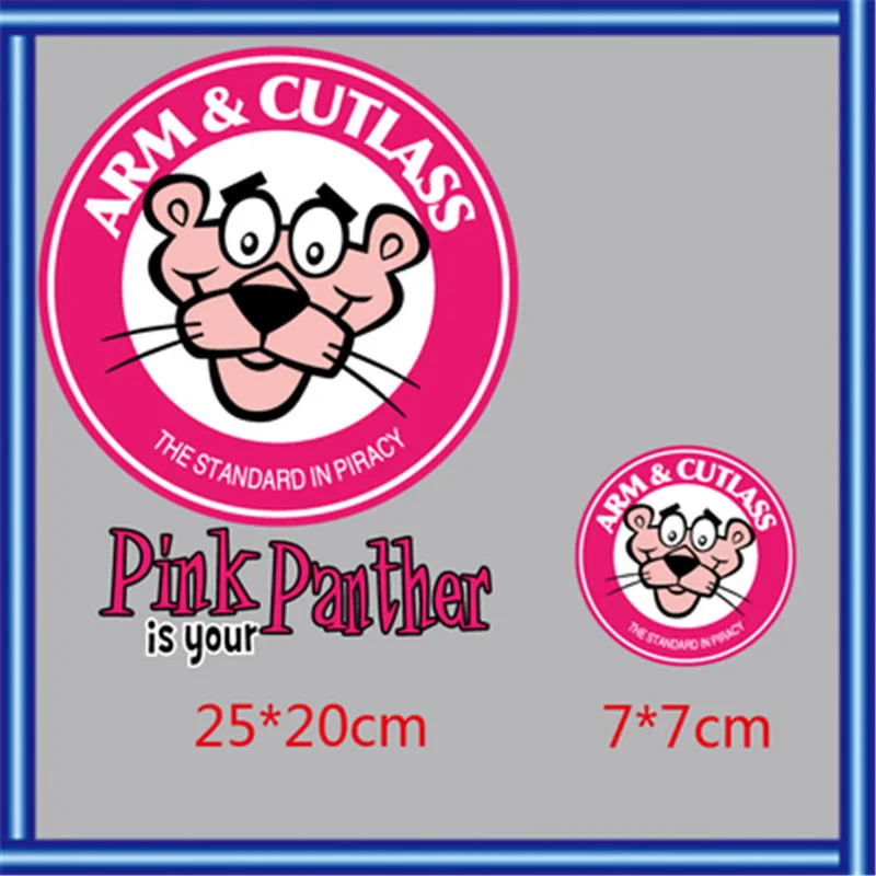 Пирография теплопередача персональный цвет Кот Железный На заплатках DIY одежда