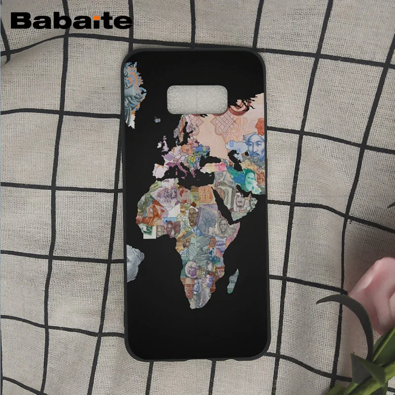 A11 Путешествия в мире карта план чехол для телефона крышка оболочка для samsung Galaxy s9 s8 plus note 8 note9 s7 s6edge мобильный чехол s Babaite - Цвет: A11
