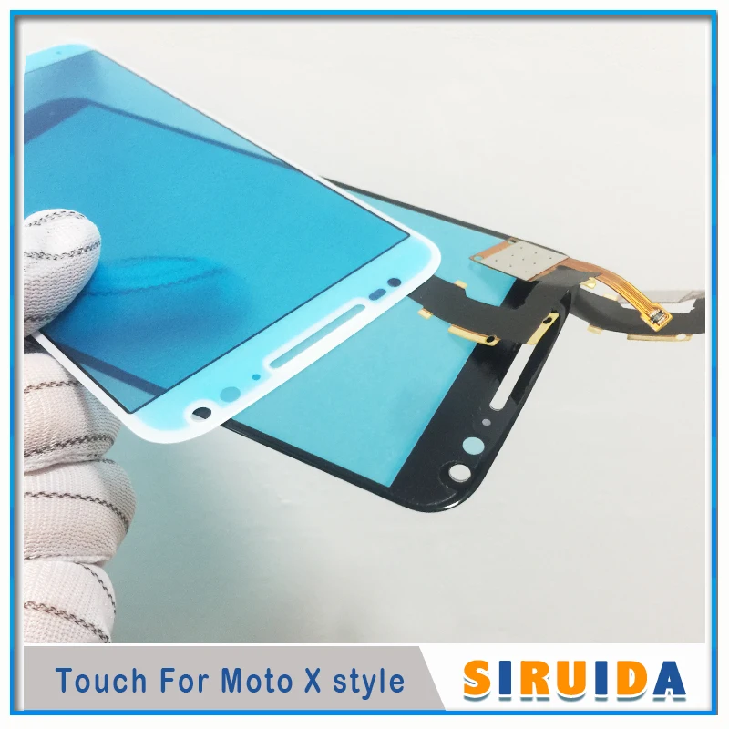 10 шт. сенсорный ЖК экран 5 7 дюйма для Motorola Moto X3 X Style XT1570 XT1572 XT1575 Сменное переднее