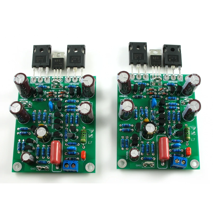 Сборка L7 MOSFET высокоскоростной FET 300 Вт + 4ohm усилитель мощности аудио завершенная