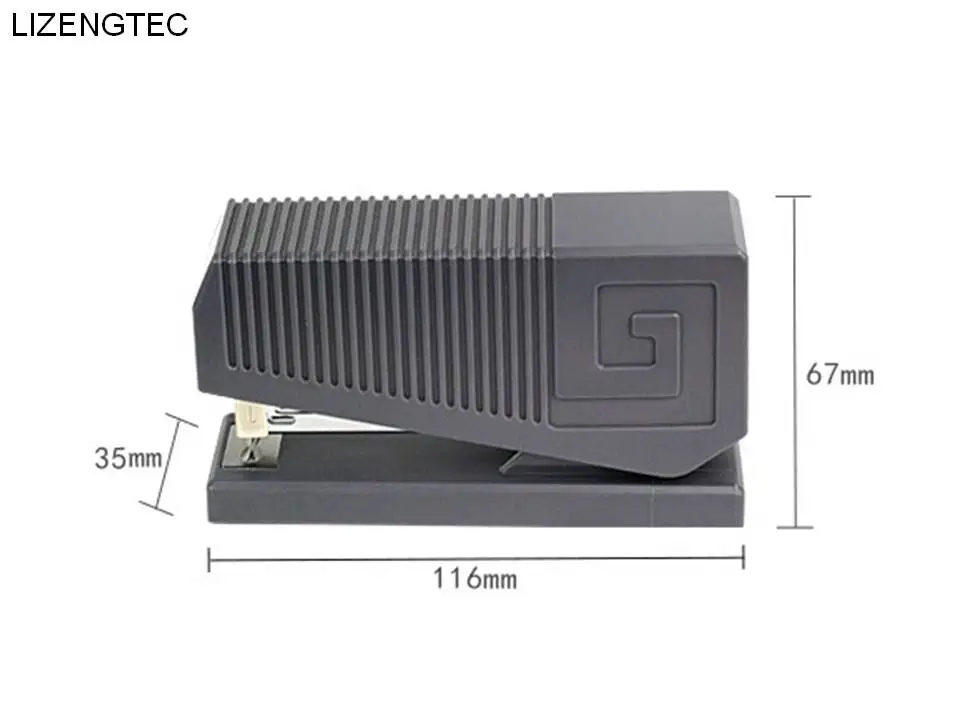 Бесплатная доставка LIZENGTEC новый дизайн Золотая переплетная степлер машина для
