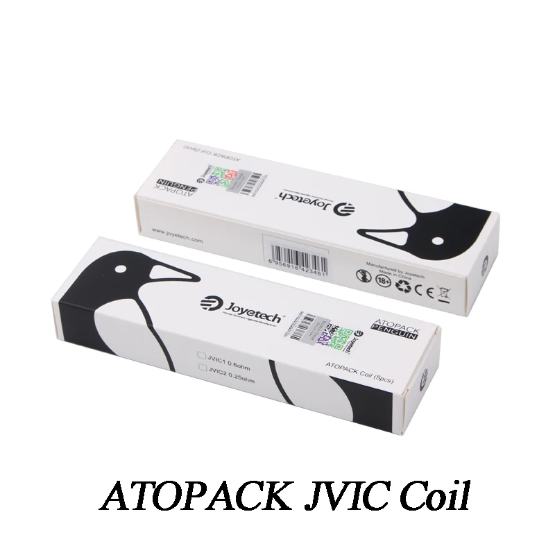 10 шт./лот оригинальный Joyetech ATOPACK JVIC катушка головки JVIC1 0.6ohm JVIC2 DL 0.25ohm для Penguin бренд