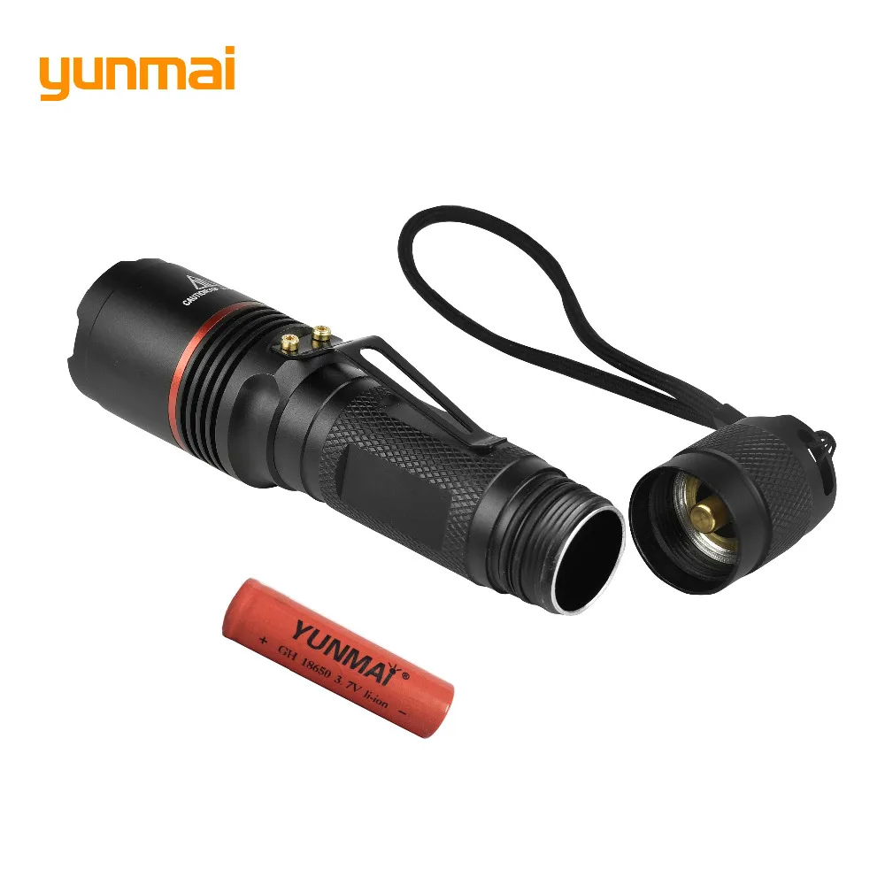 Мощный светодиодный фонарик Новый XM-L2 портативный световой факел 18650