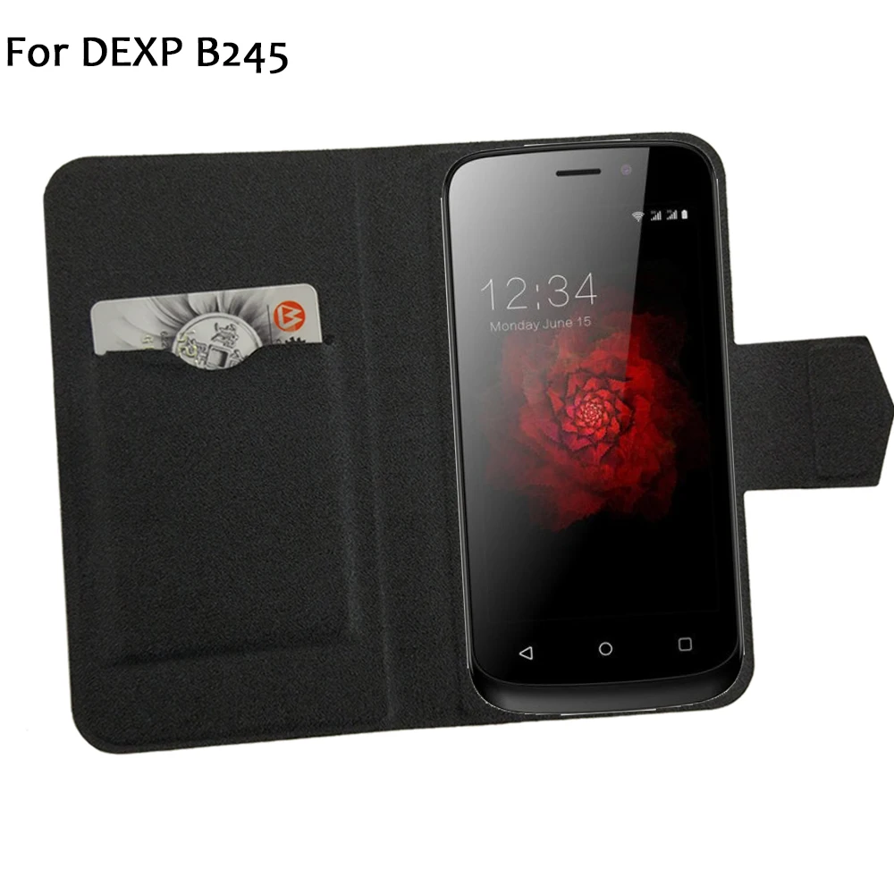5 видов цветов жарко! DEXP B245 кожаный чехол для телефона заводская цена защитный с