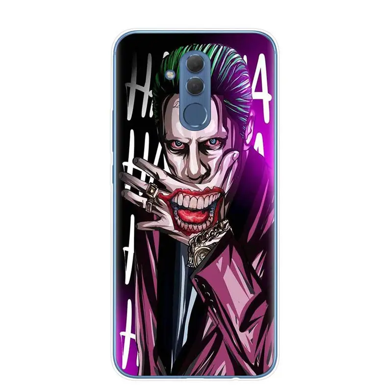 T6133 Marvel DC Comics Железный человек паук Джокер Бэтмен ТПУ чехол для телефона для huawei mate 10 20 Lite Pro Y5 Y6 Prime Y9 - Цвет: T6133