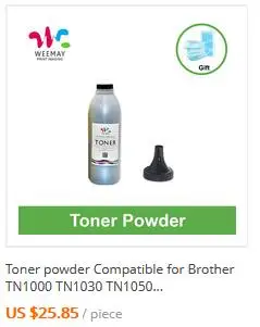 Тонер-картридж hp Compatibel для Brother TN1000 TN1030 TN1050 TN1060 TN1070 TN1075 HL1110 HL 1110 HL-1110 TN-1000 TN-1050 TN-1075
