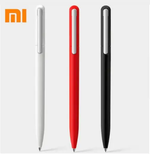 Оригинальная ручка Xiaomi Pinluo, 3 шт., ручка для подписи, 9,5 мм, 0,5, чернила, гладкие, швейцарские, черные, заправка MiKuni, японские чернила
