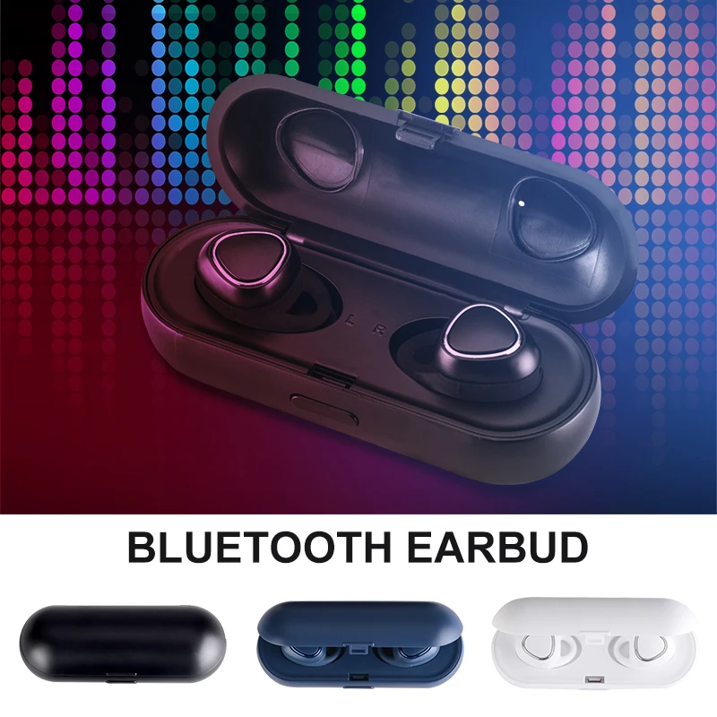 TWS Bluetooth 5,0 наушники портативные TWS беспроводные стерео наушники мини-вкладыши спортивные наушники с шумоподавлением с зарядным устройством