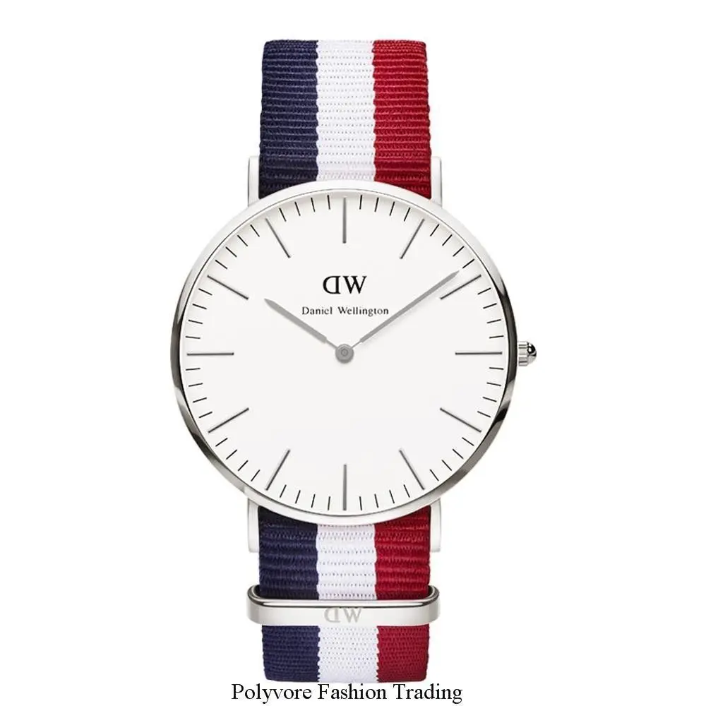 Luxury Brand Watch Fashion Casual Women Men Nylon Strap Military Quartz Wristwatch | Наручные часы