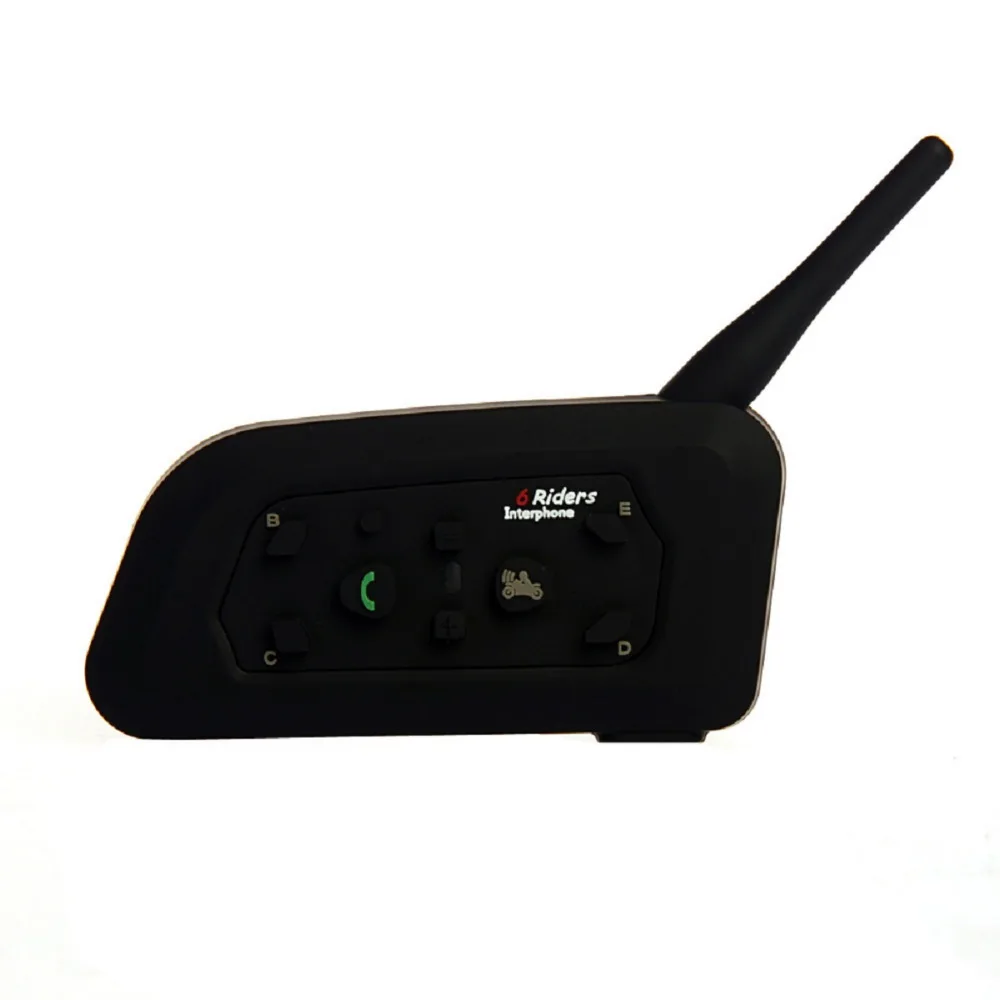VNETPHONE 2 X1200m Bluetooth гарнитура для домофона 6 Riders Handsfree водонепроницаемый