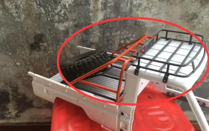 Металлическая стойка для toyota land cruiser 70Body LC70 killerbody 1/10 48601 осевой SCX10