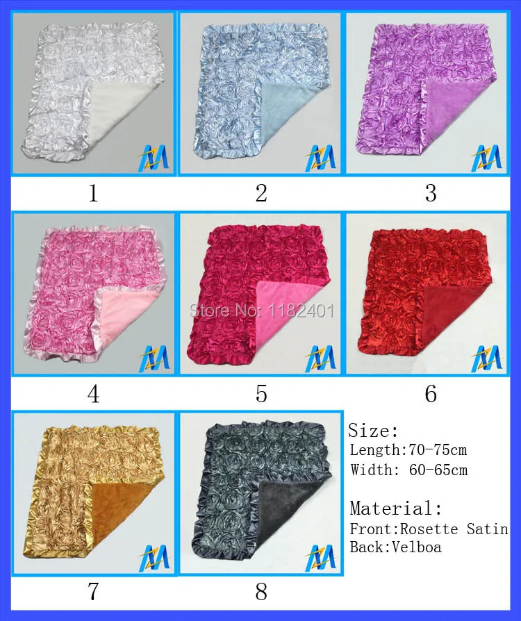 Розничная продажа Детское одеяло S новорожденных 3D Розетка Minky детское для