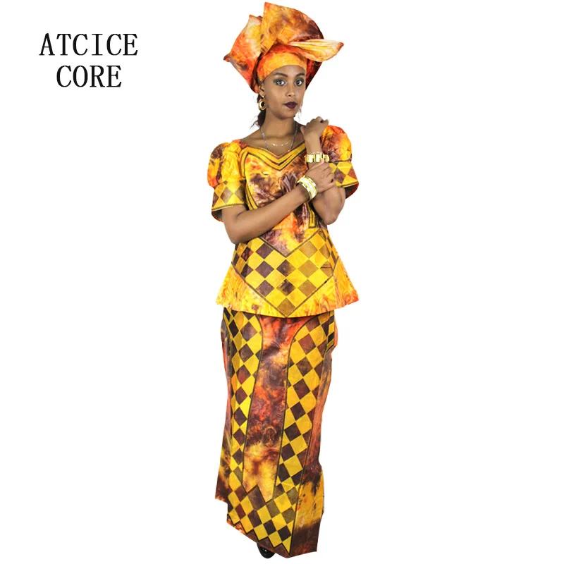 Женское платье с вышивкой в африканском стиле модель DP126|african dresses for women|african dressdesign