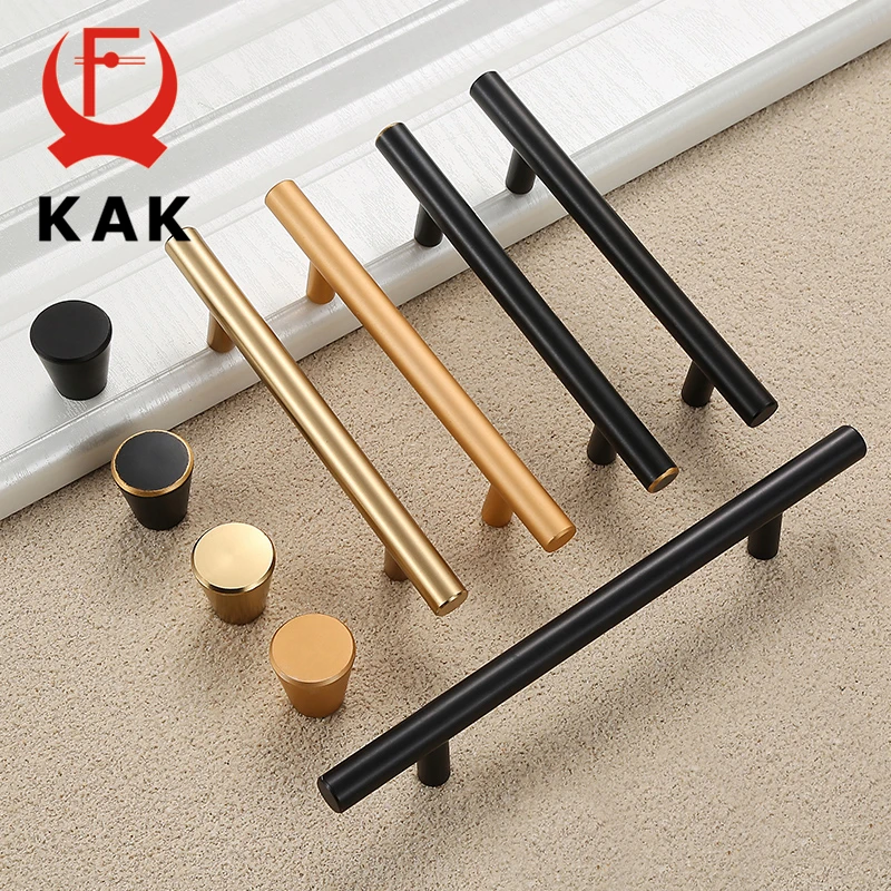 KAK 2 &quot~ 39&quot кухонные дверные ручки T Bar вытяжные с прямой ручкой шкафа диаметр 12 мм