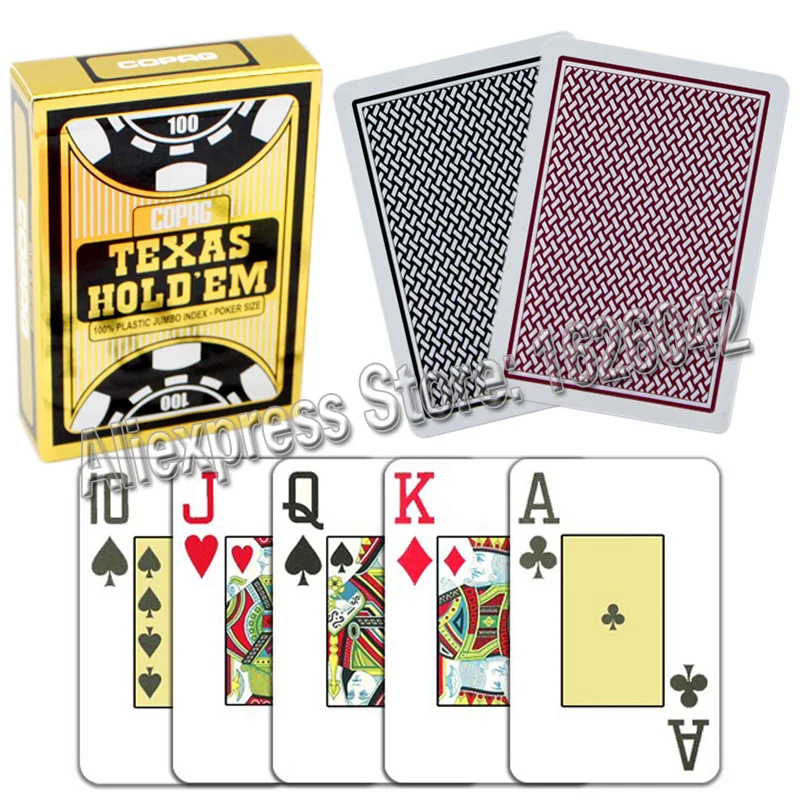XF Belgium Texas Hold'Em игральные карты с покерным анализатором/азартный