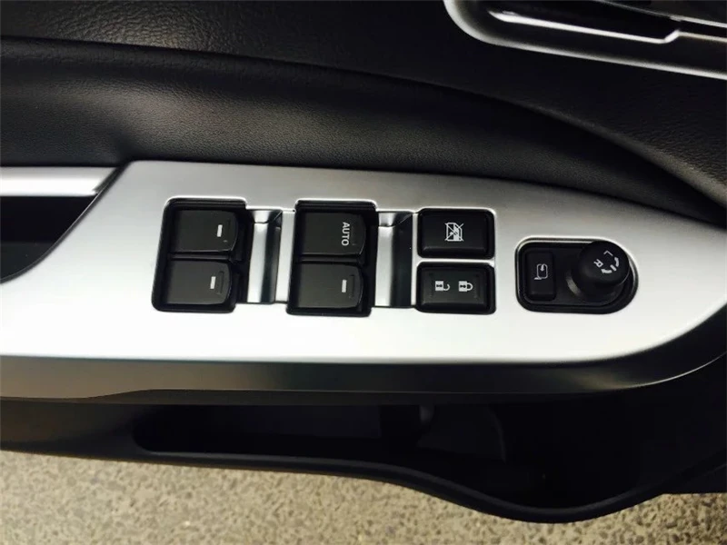 Для 2015 2016 LHD Suzuki Vitara эскудо ABS хромированный интерьер подлокотник кнопка