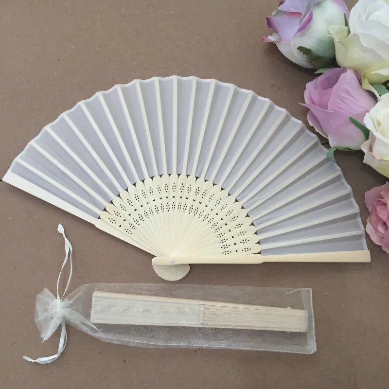 30 шт./лот Шелковый свадебный веер с органзой Подарочный пакет в наличии на выбор наличии|fan fan|fan weddingfan 5 v |