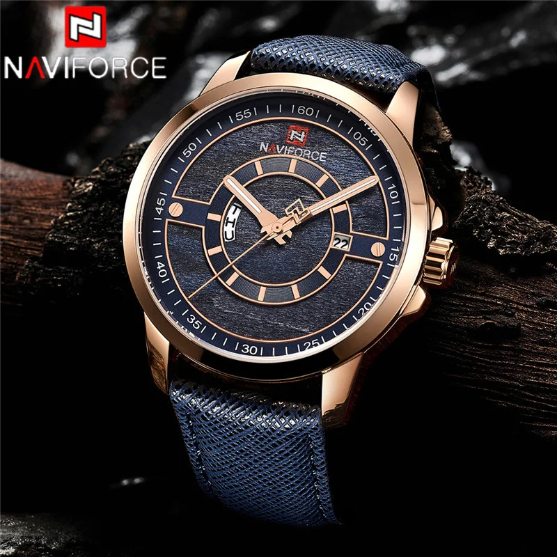 Relogio Masculino новые NAVIFORCE мужские часы спортивные водонепроницаемые наручные