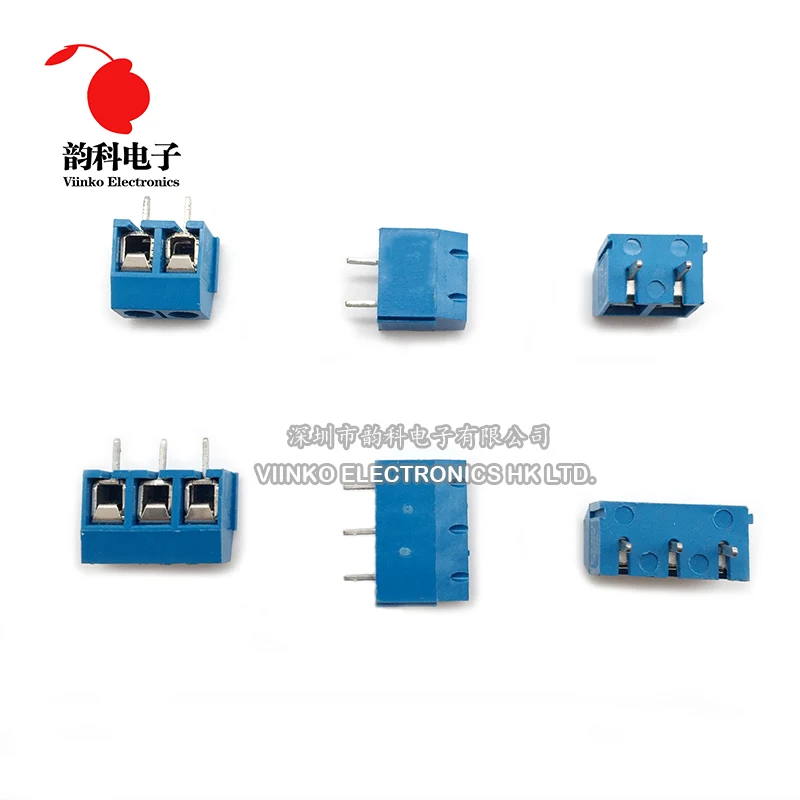 

10pcs KF301-2P KF301-5.0-2P KF301 2Pin 5.08mm Plug-in Screw Connector