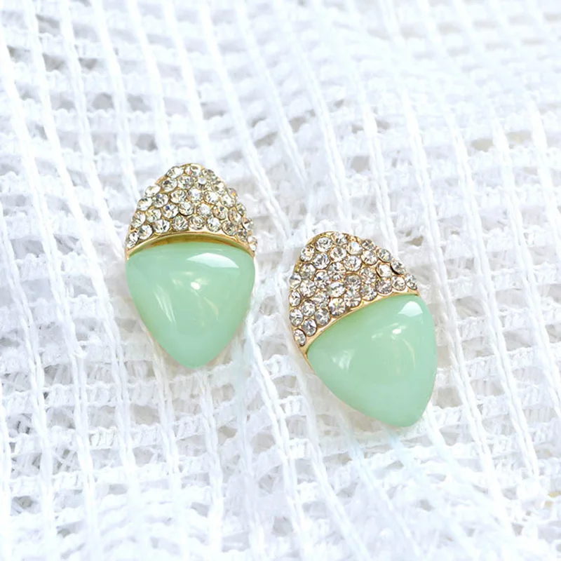 Женские акриловые серьги гвоздики 2 цвета|stud earrings|acrylic stud earringsaccessories for woman earrings |