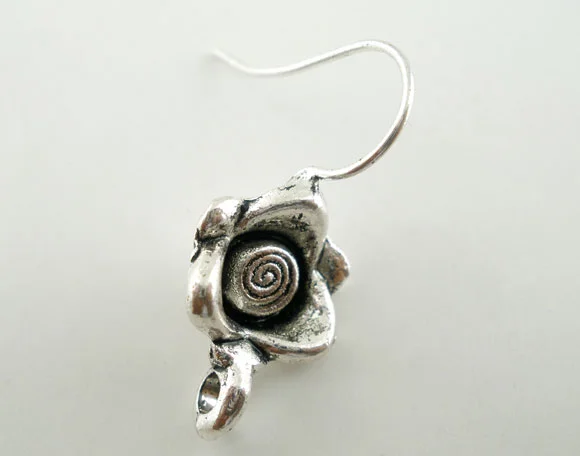 

Застежки для сережек DoreenBeads, серебристые, розовые, 20 шт. (B03575), иу