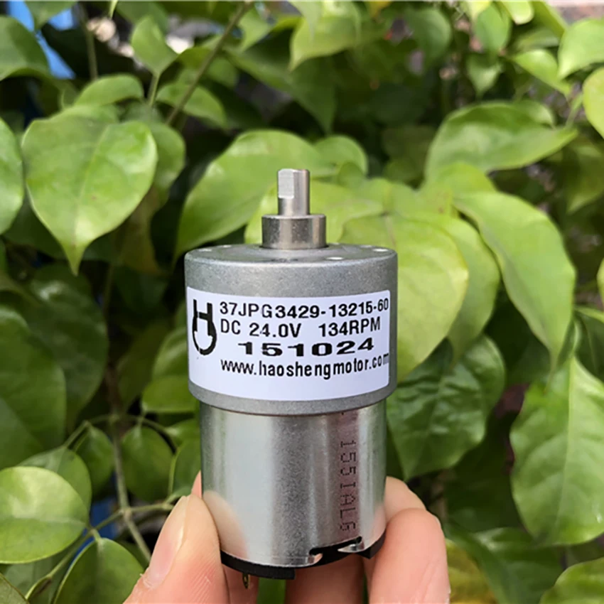 DC 5 24 в 25 134 об/мин 60 82MA 37G круглая D ось металлическая коробка передач ed Motor для