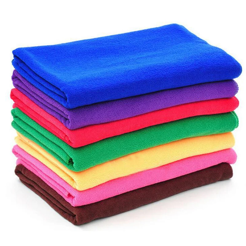 Магический полотенце из микрофибры 2 шт. набор сплошной цвет костюм для спортзала