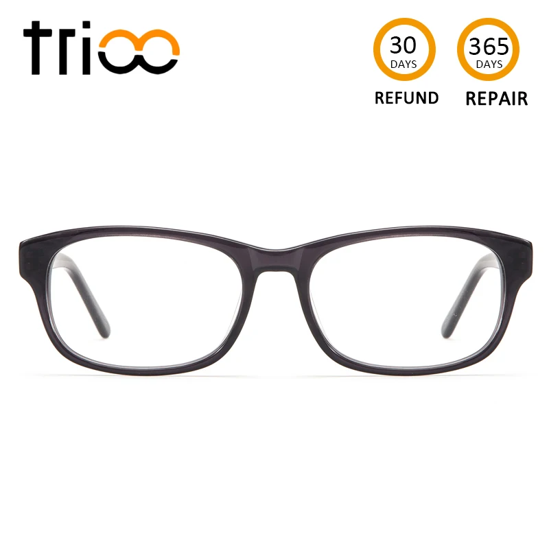 Прямоугольные очки TRIOO по рецепту женские с прозрачными градиентными линзами Myoipa