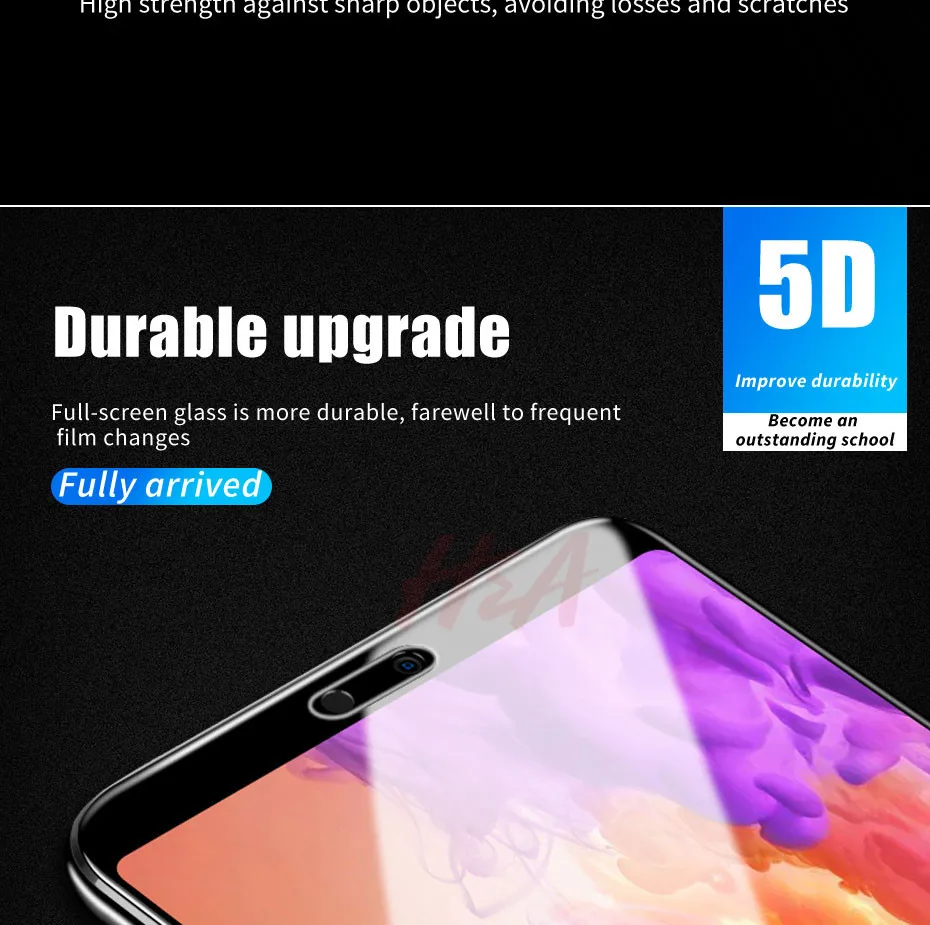 5D полное покрытие закаленное стекло для huawei P20 Lite Pro Защитное стекло для huawei P10 P9 Lite P10 Plus Honor 9 8 Lite стекло
