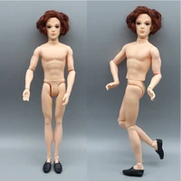 14 moveable jointed 30cm curly hair ken dolls boyfriend male prince naked nude man doll body toy doll ken body diy toys for girl