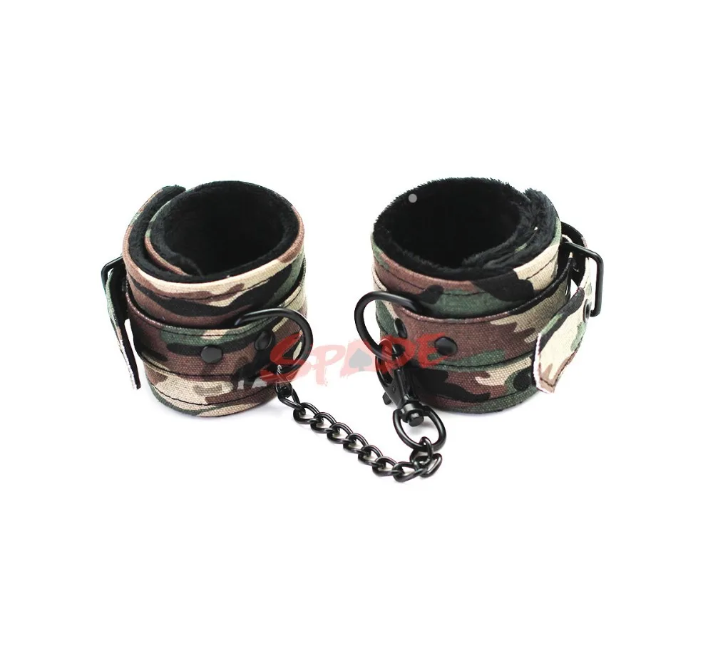 Новые армейские зеленые манжеты на лодыжке с бархатной подкладкой прочные секс