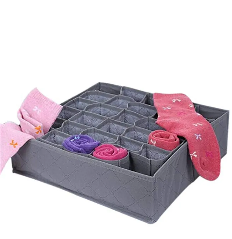 Складные ящики разделитель 30 сетки нижнее белье бюстгальтер носки галстуки для