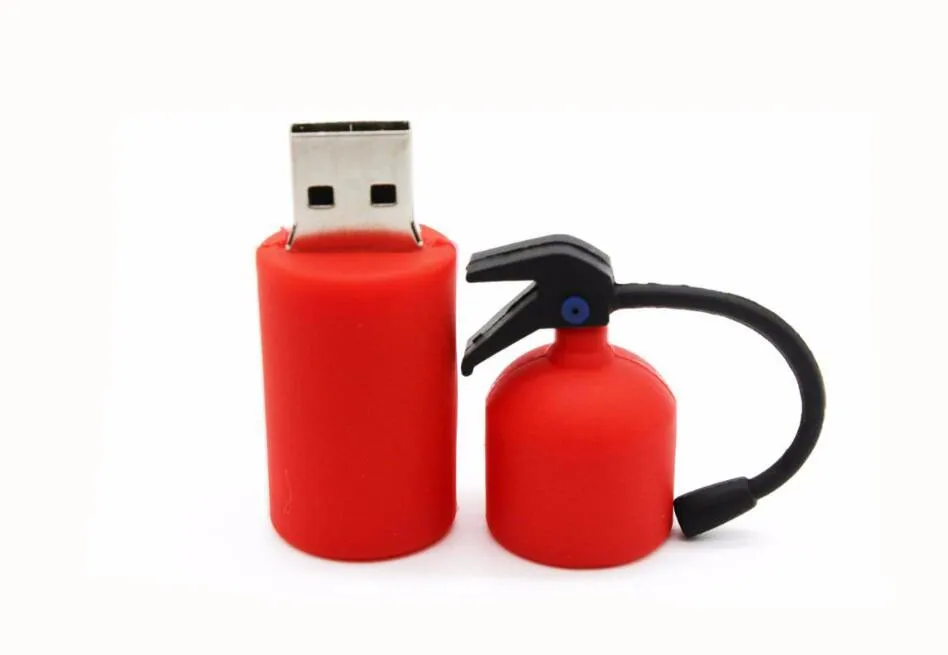 JASTER Стиль Огнетушитель Флешка в форме героя мультика Usb палка милый мини-Прыжок 32 ГБ 16 ГБ 8 ГБ 4 ГБ U Диск флеш-накопитель подарки