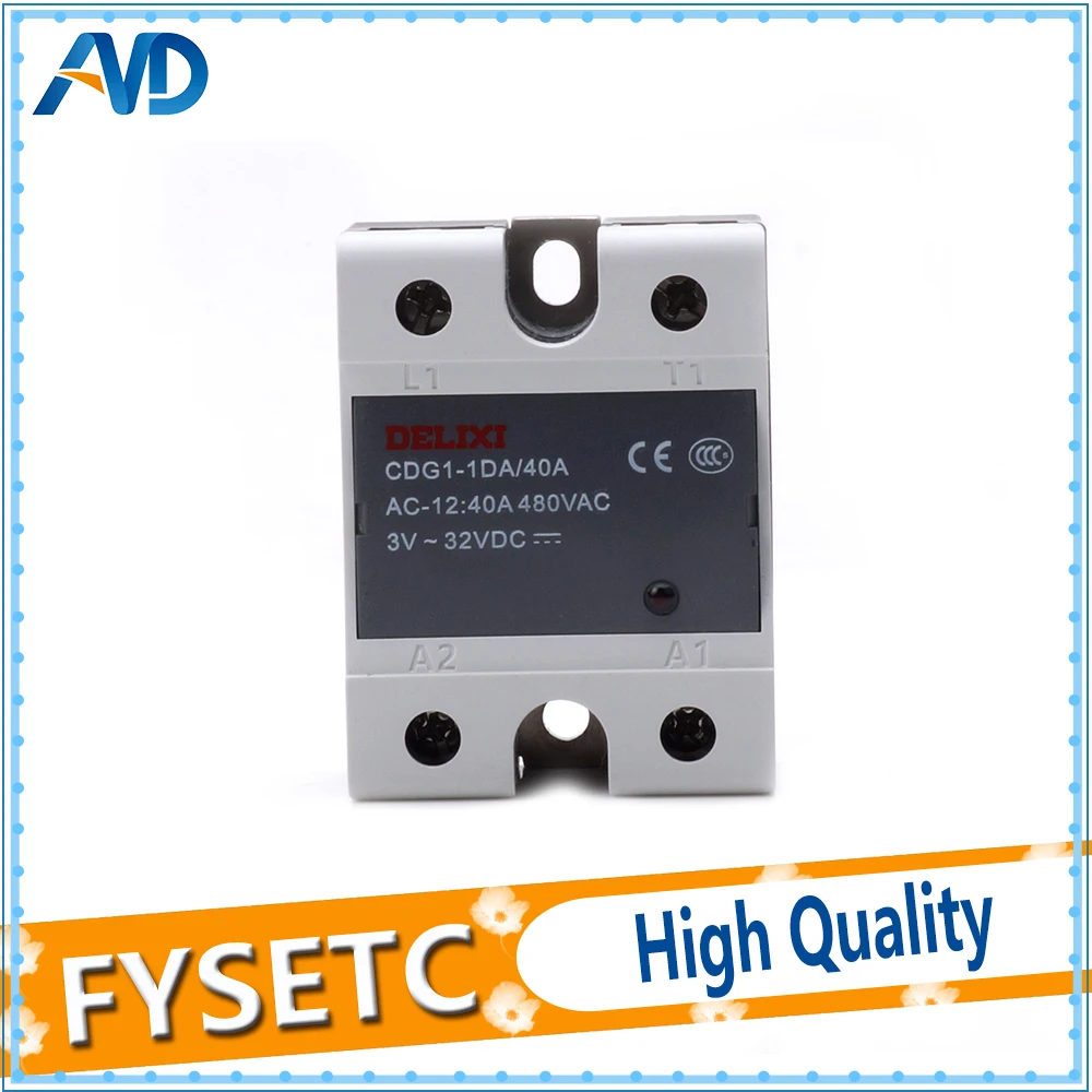 1 шт. реле для Delixi Relay твердотельное Однофазное управление постоянным током AC CDG1 1DA