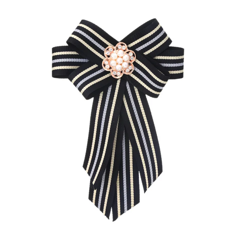 I-Remiel Bowties бант-галстук Брошь ткань заколки кристаллы и броши корсаж бабочка Блузка аксессуары булавка отворот для женщин